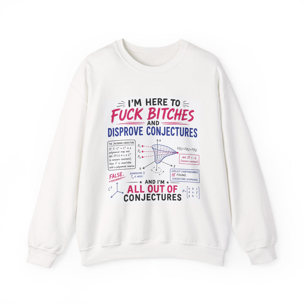 I'm All Out of Conjectures Graphic Crewneck