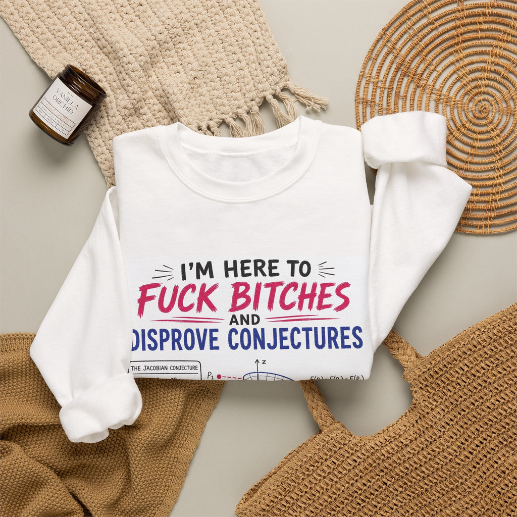I'm All Out of Conjectures Graphic Crewneck